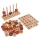 thumbnail image 1 of Juego de secuenciación de cuentas de madera, juguetes Montessori de inteligencia de iluminación y educación temprana, 1 of 12