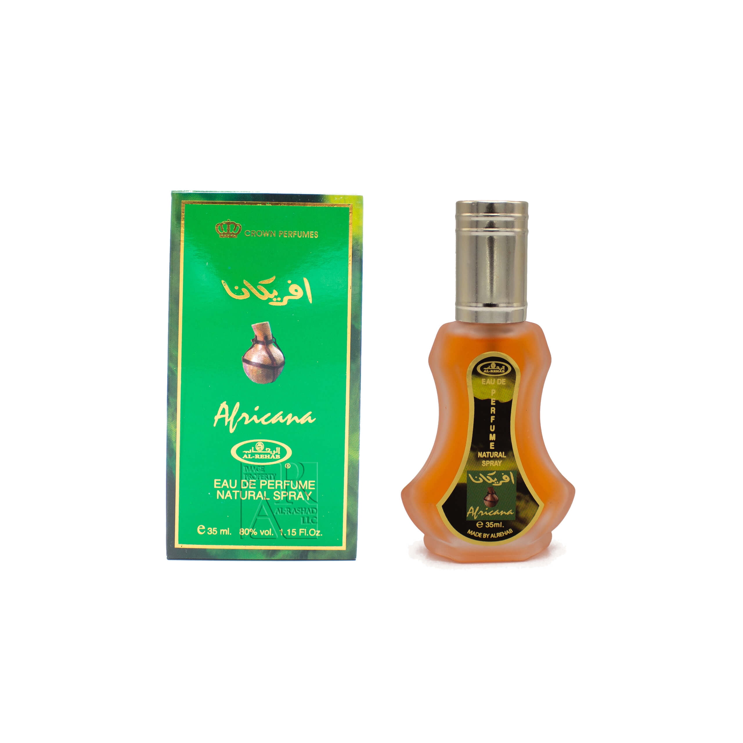 Al Rehab Africana Duftöl 3x6 Ml – Süß-blumig Mit Gulala, Jasmin & Oudh, Alkoholfrei & Unisex