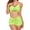 Green, variant on Sngxgn Womens High Waisted Bikini Sets Halter Neck Push up Two Piece Swimsuit Bathing Suit Swimwear(Purple,L)
