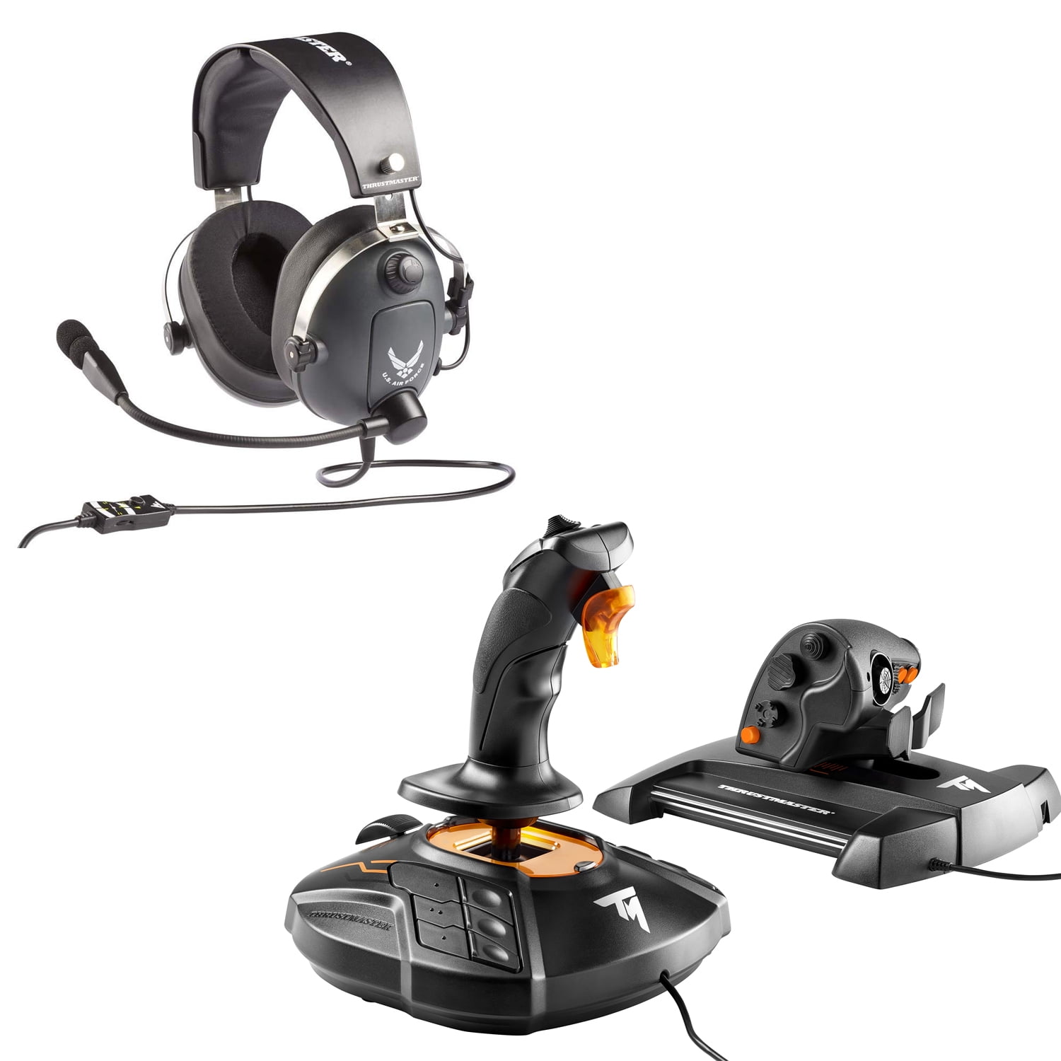 Thrustmaster, Y-Flying USAF Edition Headset + T16000M FCS HOTAS, PC ...
