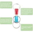 thumbnail image 2 of Lot Of 2 Heavy Duty Detachable Keychain Pull Apart Quick Release Key 2 of 11