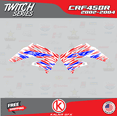 thumbnail image 2 of Kalair GFX Graphics Kit for Honda CRF450R (2002-2004) Twitch Series, 2 of 5