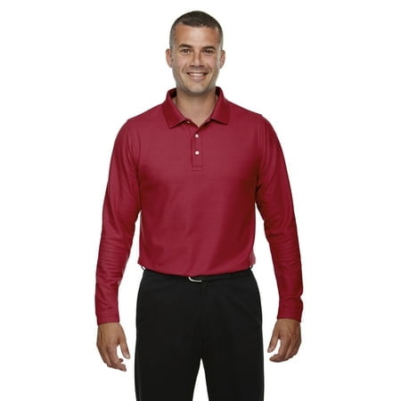 Devon & Jones Polo à Manches Longues Performance Drytec20TM pour Hommes