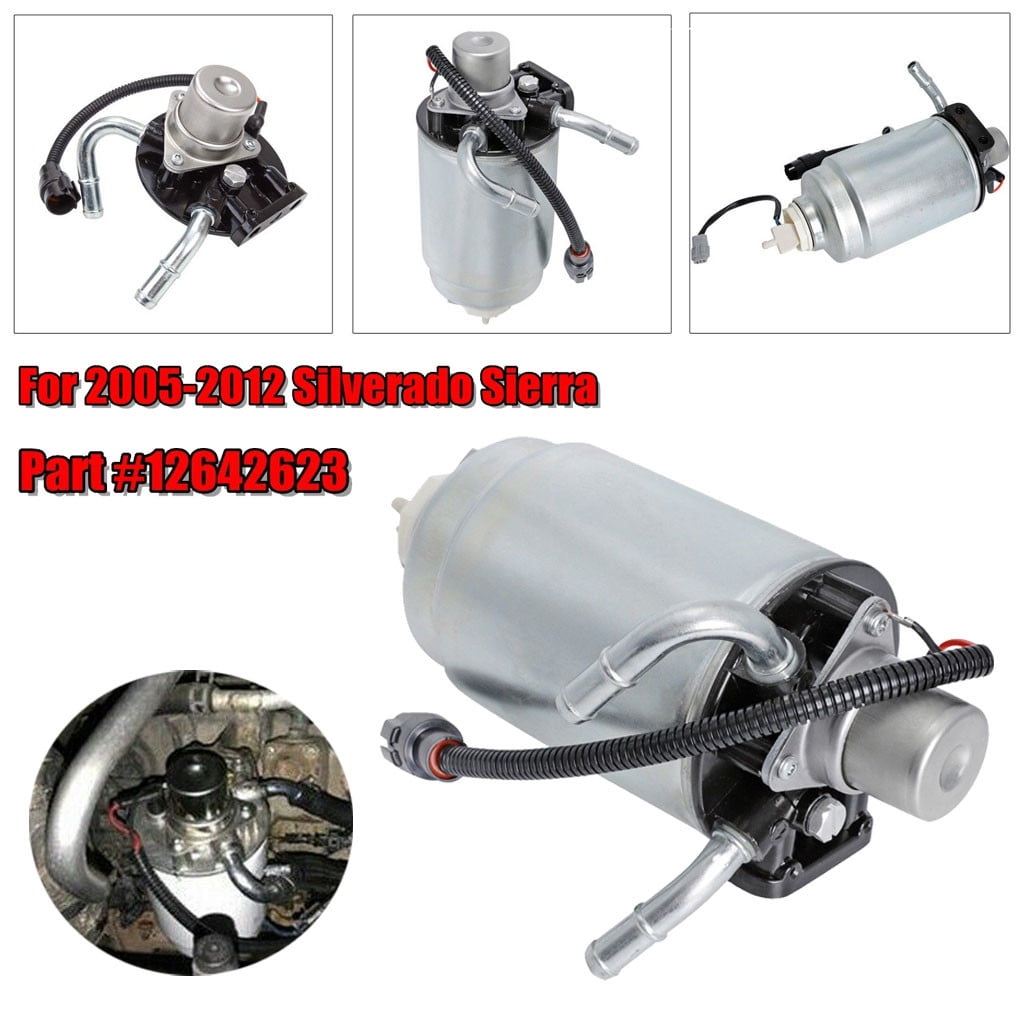 New Fuel Filter Housing 66l Duramax Diesel Fit For 05 12 Silverado