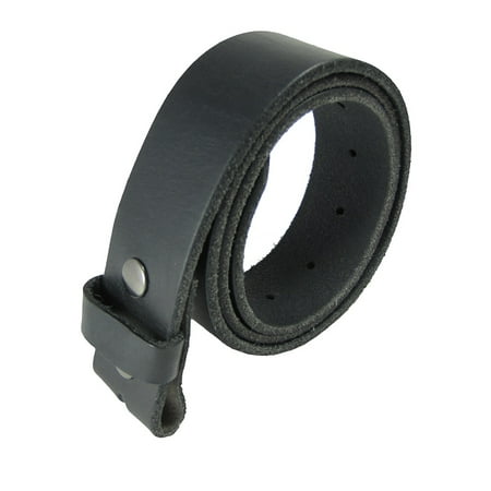 Genuine Leather Belt Strap without Belt Buckle