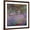 Brown Frame, variant on Art.com The Artist's Garden At Giverny, c.1900 Giclee Print by Claude Monet, White Frame Wall Art, 21" x 17"