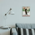 thumbnail image 2 of Stupell Industries Country Holiday Christmas Time Phrase Family Cat Scene Framed Wall Art Design by Andrea Tachiera, 11" x 14", Gray Framed, 2 of 2