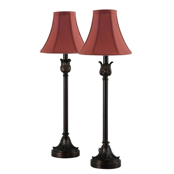 Brenda Buffet Lamp Set - Bronze - Set of 2