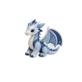 thumbnail image 3 of Lypsnake Arctic Winter Guardians DIY Patchwork Kit, Snowflake Pattern Felt Dragon Ornament with Instruction Manual,Beginners Felt Animal Sewing Kit & Bedroom Shelf Seasonal Home Decor Gift, 3 of 7