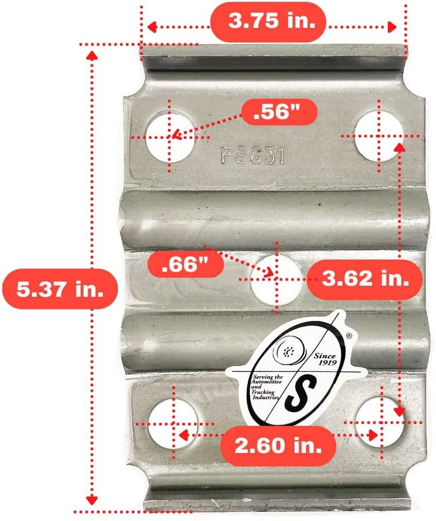 Southwest Wheel 4,400 lbs. Trailer Axle Suspension Kit (Leaf Springs, Hanger & U-Bolt kit)