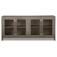 thumbnail image 3 of Ashley Furniture Dalenville 4-Door Wood Accent Cabinet in Antiqued Light Gray, 3 of 7