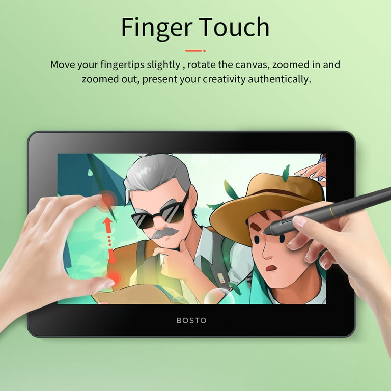 BOSTO 11.6 Inch HD Touchscreen Android Digital Drawing Tablet with