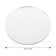 thumbnail image 2 of BRIGHTFUFU 8pcs Acrylic Round Mirror Sheets Replacement Mirror Lenses Easy Installation For Long Term Use, 2 of 8