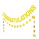 thumbnail image 4 of unbranded 1Jgo Banner De Graduación Dorado Decorativo Para Fiesta Con Y Adornos Colgantes, 4 of 8