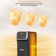 thumbnail image 3 of Ktaxon Oil Filled Radiator, Electric Radiant Heaters for indoor use Large Room with Remote Control, WIFI,Child Lock, 4 Modes, Overheat & Tip-Over Protection, 24h Timer, Digital Thermostat, Quiet, 3 of 9