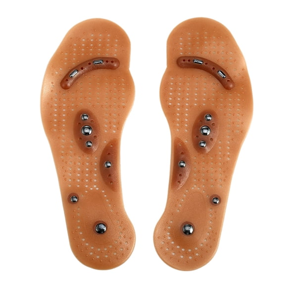 Yosoo Massage Insoles,Magnetic Therapy Fatigue Relieving Health Care Foot Massage Insoles Shoe Comfort Pads,Health Care Insoles