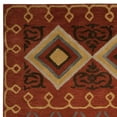 thumbnail image 5 of SAFAVIEH Heritage Josif Southwestern Wool Area Rug, Red/Multi, 9' x 12', 5 of 6
