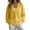 Yellow, variant on Women's Solid Color Deep V Neck Open Front Button Down Oversized Short Knit Cardigan Sweater Jacket, Soft Skin-Friendly Warm Cozy 2026 Trendy Outerwear for Fall Winter Casual Lounge Street Beige