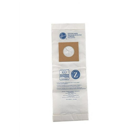 Genuine Hoover Style Z Vacuum Bags Type 4010075Z PowerMax Dimension TurboPower [Single Loose Bag]