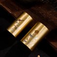 thumbnail image 4 of Miangastore Delicate Brass Tea Caddy Sealed Tea Storage Container Portable Metal Tea Canister, 4 of 7