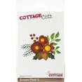 thumbnail image 2 of CottageCutz Dies, Seasons Floral 2, 4.8"X3.6", 2 of 2