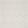 thumbnail image 3 of HomeRoots 479665 5 x 7 ft. Ivory & White Argyle Indoor & Outdoor Area Rug, 3 of 4