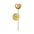 thumbnail image 5 of Trade Winds Primrose 1-Light LED Wall Sconce in True Gold, 5 of 6