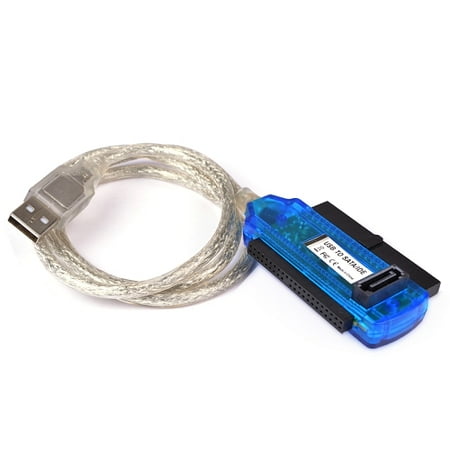 Plug & Play IDE SATA to USB 2.0 Cable Adapter 480 Mbps Transfer Speed 30" Cable
