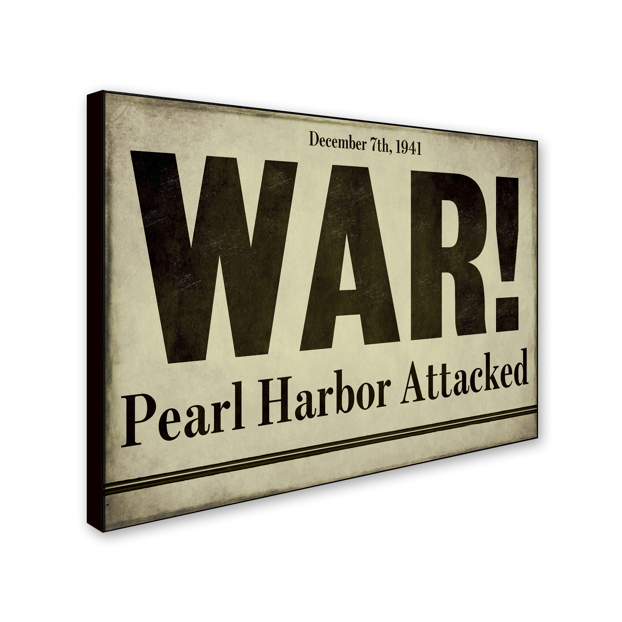 Trademark Fine Art "Pearl Harbor" Canvas Art by Color Bakery