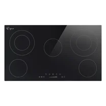 Empava 36 Inch Black Electric Radiant Cooktop 36REC14