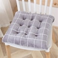 thumbnail image 1 of Square Chair Soft Pad Thick Seat Cushion for Dining Patio Home Office Indoor Outdoor Garden Sofa Buttocks Cushion, 1 of 8