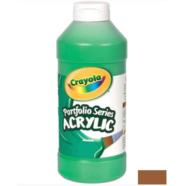 Crayola BAS290 Portfolio Series Acrylic Paint - Burnt Sienna