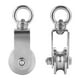 thumbnail image 3 of 2 poleas de polea para cable, polea de elevación para sistema de polea, mantenimiento de cables, tendedero de gimnasio Sunnimix polea giratoria, 3 of 8