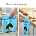 thumbnail image 2 of EIMELI Stick-On Disposable Car Trash Bags Self Adhesive Cleaning Bags Leakproof Garbage Bags for Cars Kitchens, 2 of 5