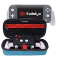 thumbnail image 2 of Satisfye - ZenGrip Go Elite Bundle (Lite), Accessories Compatible with Nintendo Switch Lite - Bundle includes: Grip, Elite Case, Low Profile A-C USB Cable. BONUS: 2 Thumbsticks (Turquoise), 2 of 3