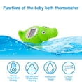 thumbnail image 2 of Doli Yearning Baby Bath Thermometer with Room Temperature|(℃/℉) Kids' Bathroom Safety Bath Thermometer| 1-3 Years Bath Toys| Green Alligator, 2 of 5