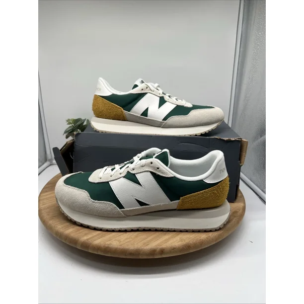New Balance 237 Green Grey Men’s 12 Women’s 13.5 MS237RTY New Sneakers Shoes