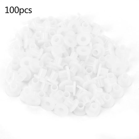

100pcs Transistor Washer Insulated Plastic Spacer Bushing Washers (TW-9)