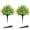 Colourful, variant on THE BRIVE 2PCS 21.6" Artificial Boxwood Ball Topiary Trees (Purple Lavender), with ground stakes,  Ideal for garden landscaping, balcony/terrace decoration, and spring holiday decorations.
