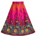thumbnail image 4 of Sunny Fashion Bollywood India Girl Dress 2 Piece Floral Tassel Ethnic 6 Years, 4 of 5