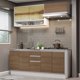thumbnail image 2 of Cocina Integral con Tarja 200cm Glamy Madesa 09 BlancoMarron, 2 of 10