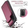 thumbnail image 5 of for Samsung Galaxy S20 FE Case with Card Holder, Wallet Case for Women Men with RFID Blocking, Durable Leather Kickstand Magnetic Clasp Shockproof Phone Case for Samsung Galaxy S20 FE, 5 of 12