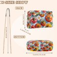 thumbnail image 4 of FORMRS Women Crossbody Purse with Chain Strap Vegan Leather Shoulder Handbag, Watercolor Tomatoes, 4 of 7