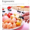 thumbnail image 2 of Tenedor de fruta de hormiga (120 piezas), tenedor de fruta, palillos de dientes de plástico para hormigas, juego de tenedor de fruta de hormiga, palos decorativos para fiesta infantil, 2 of 5