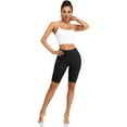thumbnail image 7 of BeautyIn Women Yoga Shorts Tummy Control Workout Leggings with Side Pockets, 7 of 7