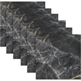 thumbnail image 6 of Coolnut Black and Gold Marble Cloth Napkins Set of 1,Reusable Washable Polyester Dinner Table Napkins for Kitchen,Dining,Restaurant,Party Decoration, 6 of 7