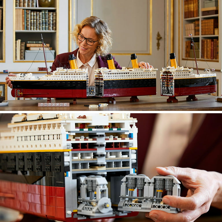 Ny mening immunisering Blændende LEGO Creator Expert Titanic 10294 - Walmart.com