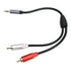 thumbnail image 5 of Cable de extensión del Divisor y de Sonido y de 3.5 mm, sonido de 3.5 mm Cable de cable de cable de Oro Sonepter Corrado Clear 30 cm para Teléfono Inteligente, 5 of 7