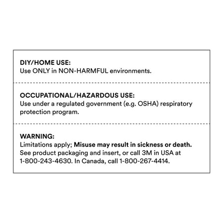 3M Paint Odor Respirator, 1 Disposable Respirator per Pack