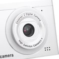 thumbnail image 4 of M Buder Digital Camera Auto Focus Compact Small Camera with Front Rear Dual Cameras 8x Digital Zoom 2.4 Inch TFT Screen for Photography Students Silver Grey (4.7 inches / 12 cm) [cite: 37], 4 of 9